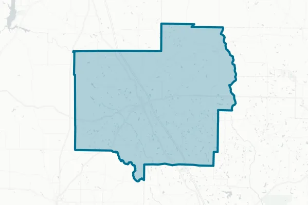 Turner County — detail map