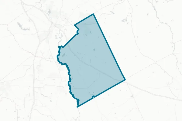 Twiggs County — detail map