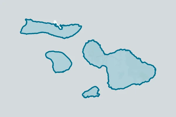 County of Maui — detail map