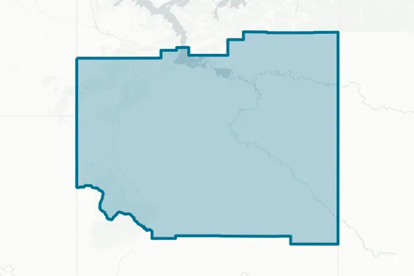 Benewah County — detail map