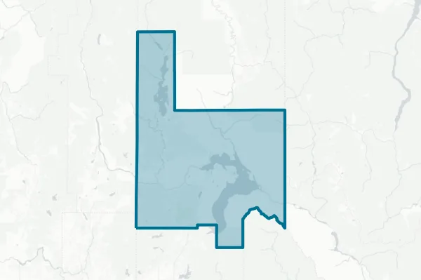 Bonner County — detail map