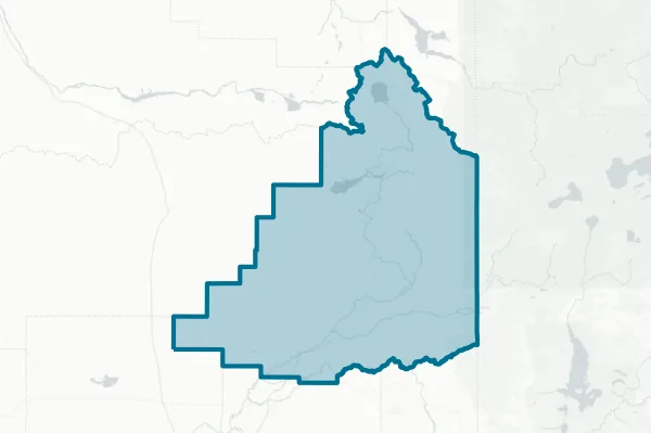 Fremont County — detail map