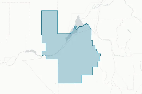 Power County — detail map