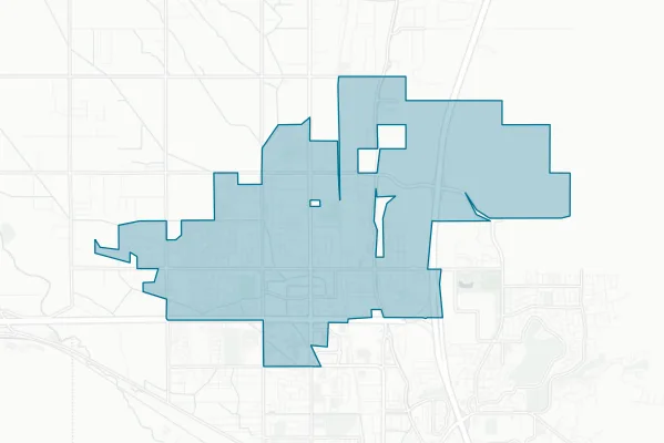 City of Chubbuck — detail map