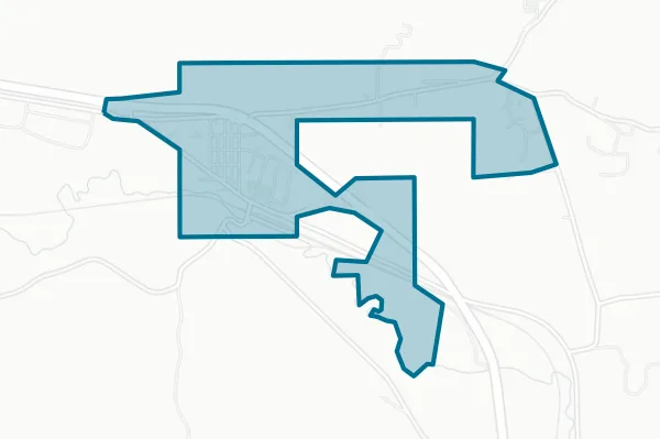 City of Inkom — detail map