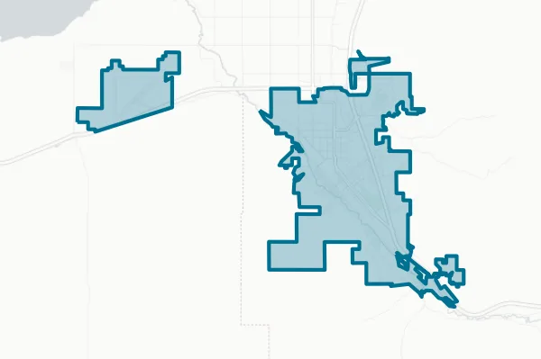 City of Pocatello — detail map