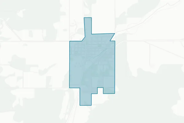City of Plummer — detail map
