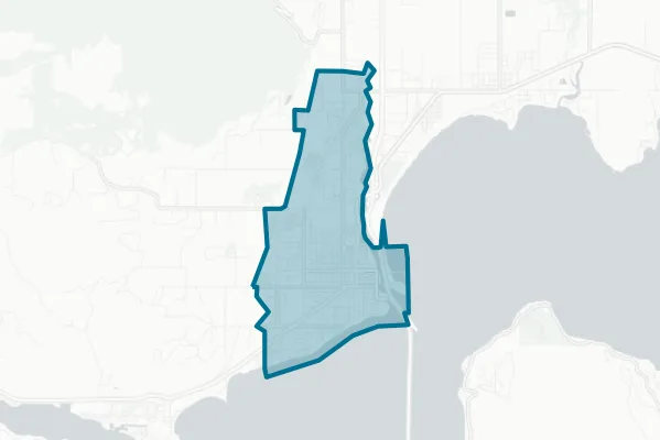 City of Sandpoint — detail map