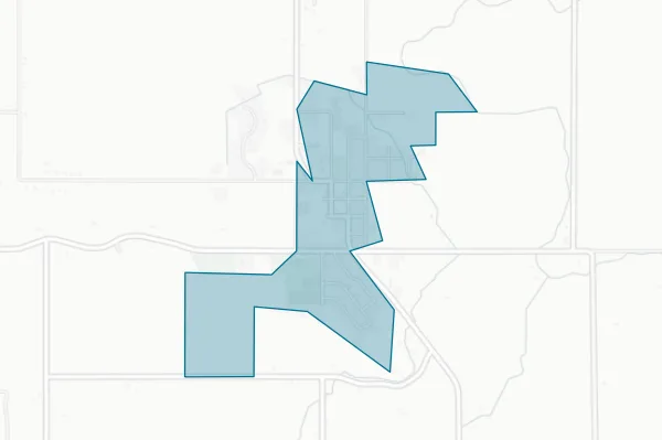 City of Melba — detail map