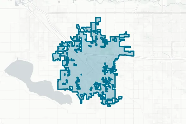 City of Nampa — detail map