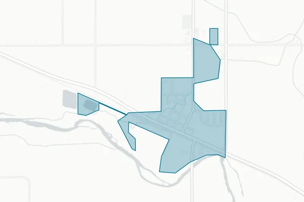 City of Notus — detail map