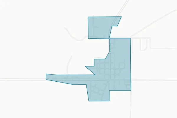 City of Weippe — detail map