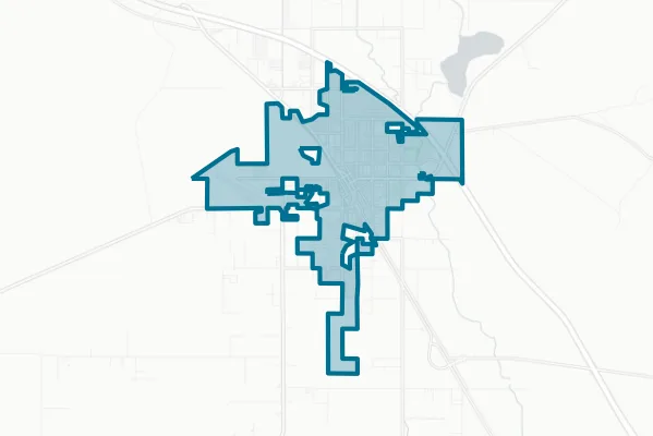 City of Mountain Home — detail map