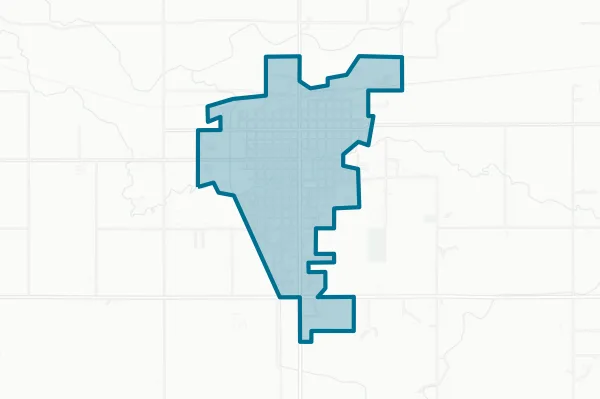City of Gooding — detail map