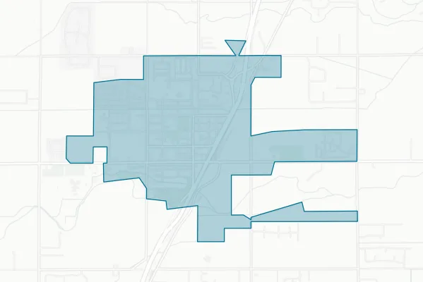 City of Rigby — detail map