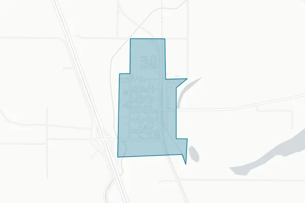 City of Roberts — detail map