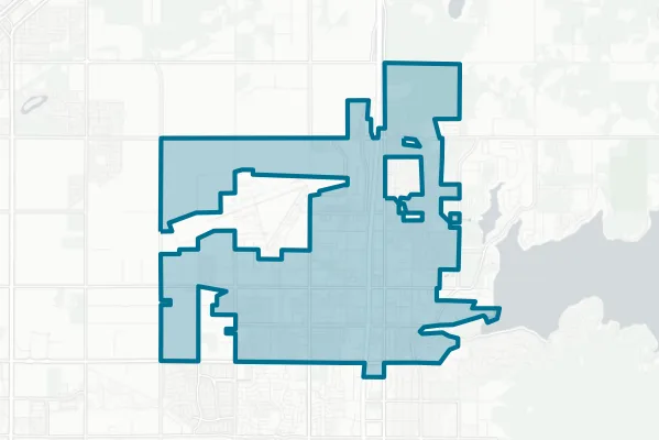 City of Hayden — detail map