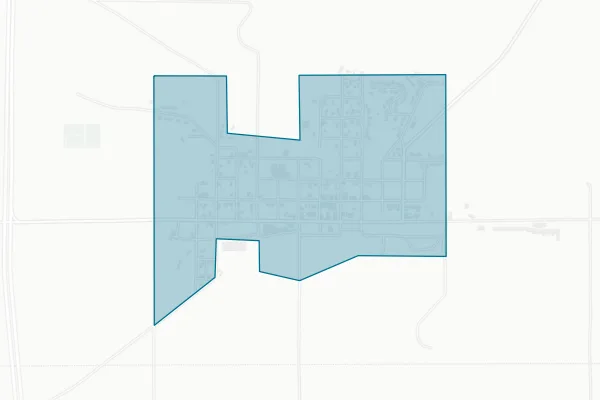 City of Genesee — detail map