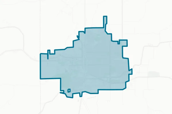 City of Moscow — detail map