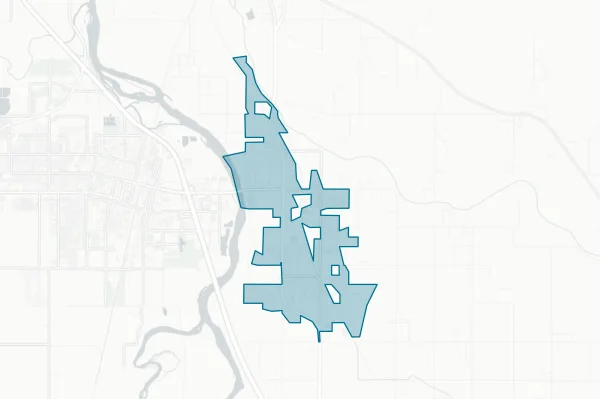 City of Fruitland — detail map