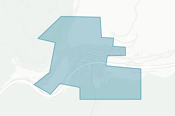 City of Mullan — detail map