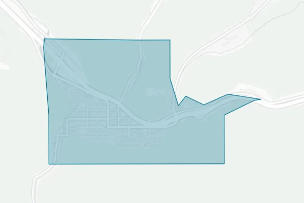 City of Wallace — detail map