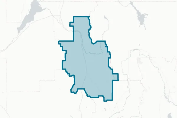 Marsh Valley Joint School District No. 21 — detail map