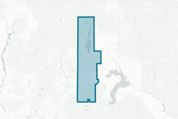 West Bonner County School District No. 83 — detail map