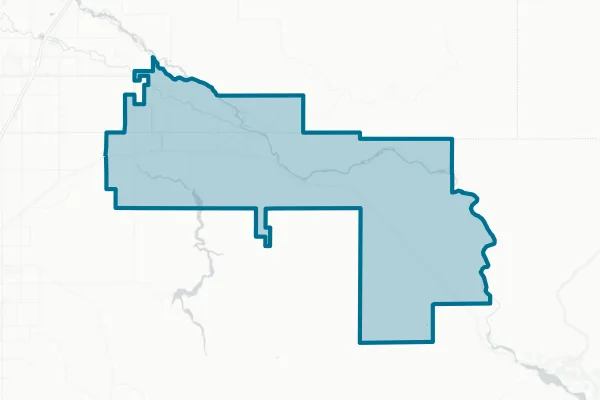 Ririe Joint School District No 252 — detail map