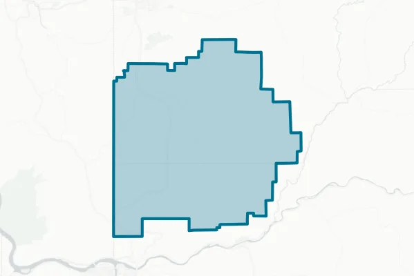 Genesee Joint School District No. 282 — detail map