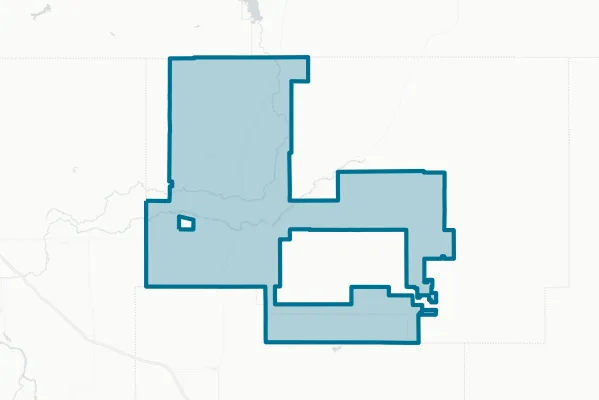 Shoshone Joint School District #312 — detail map