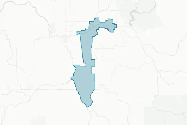 Lapwai School District No 341 — detail map