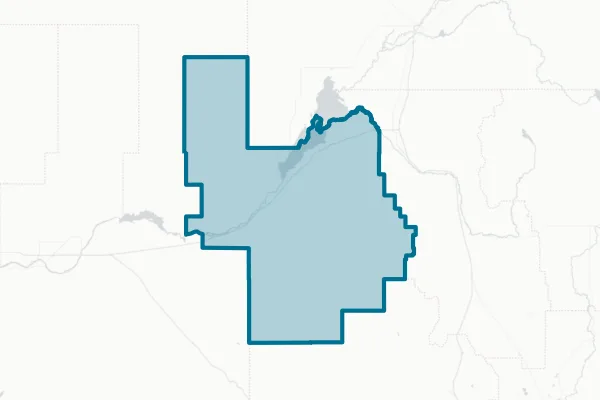 American Falls School District No. 381 — detail map