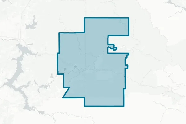 Kellogg Joint School District No. 391 — detail map