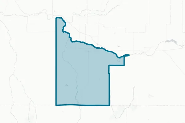 Castleford Joint School District No. 417 — detail map