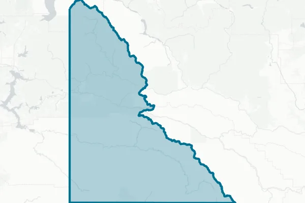 Shoshone County Fire District No. 2 — detail map