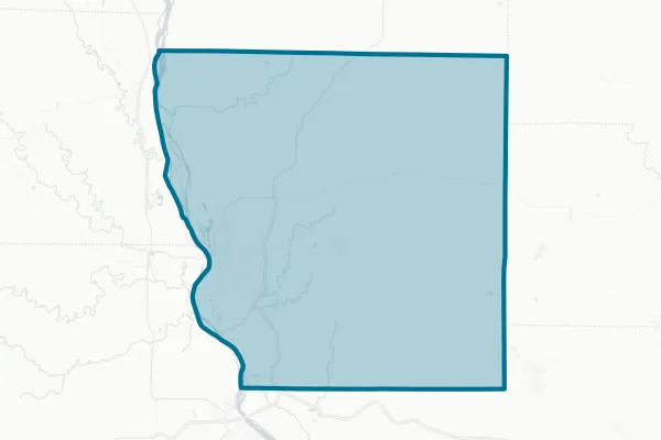 Adams County — detail map