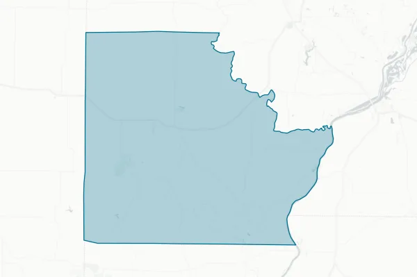 Brown County — detail map