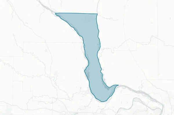 Calhoun County — detail map