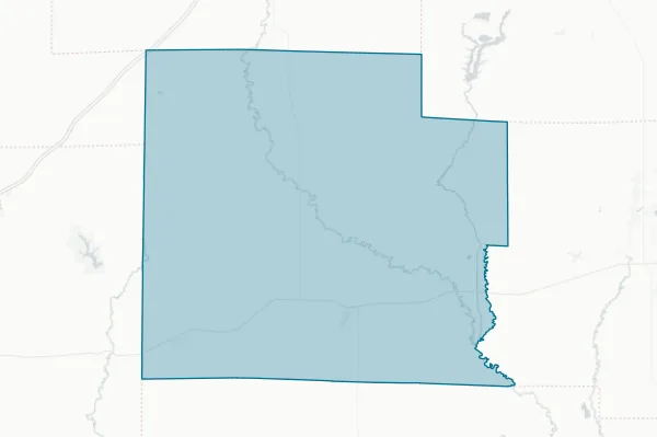 Clay County — detail map