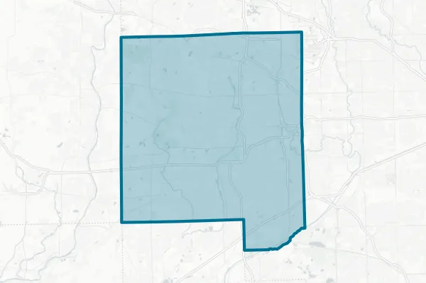 Dupage County — detail map