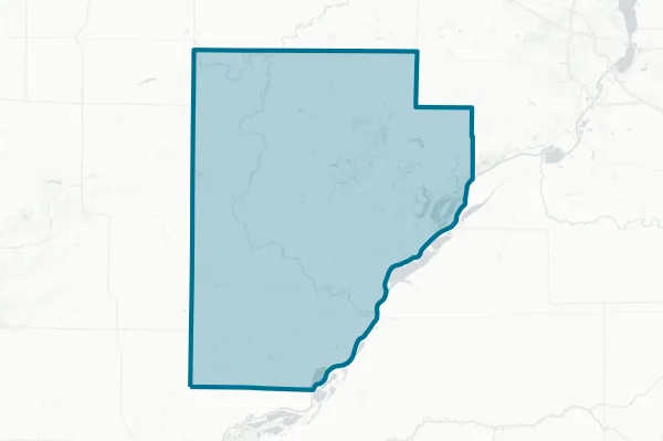 Fulton County — detail map