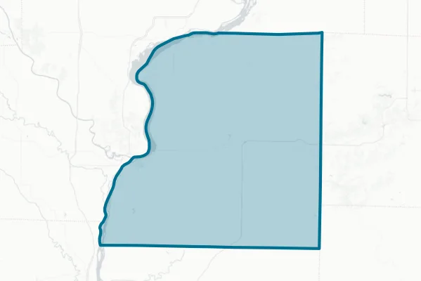 Hancock County — detail map