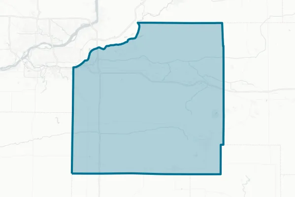 Henry County — detail map