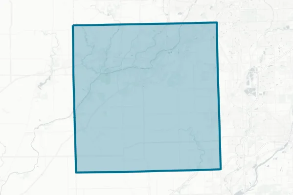 County of Kendall — detail map