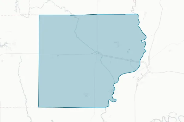 Lawrence County — detail map