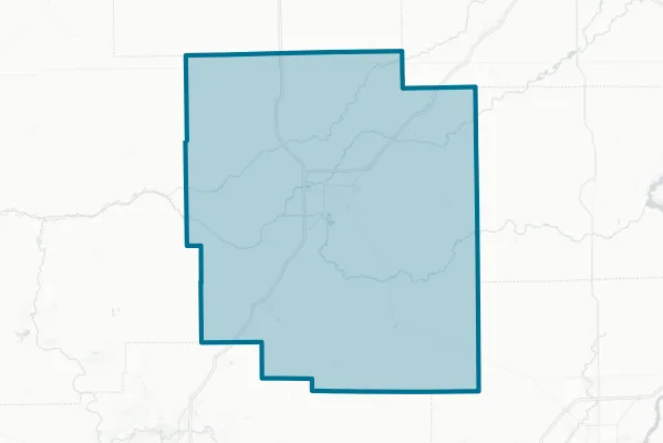 Logan County — detail map