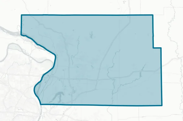Madison County — detail map