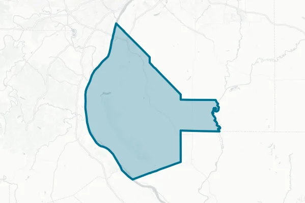 Monroe County Illinois — detail map