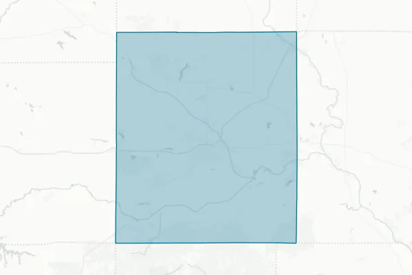 Saline County — detail map
